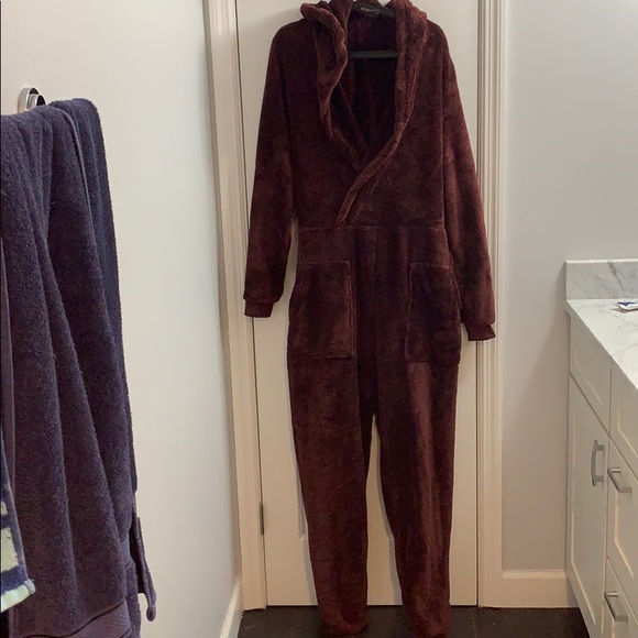 ASOS Other - ASOS Burgundy Robe Onesie Size M